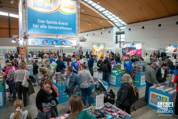 Der "Games for Families" Shop-Bereich