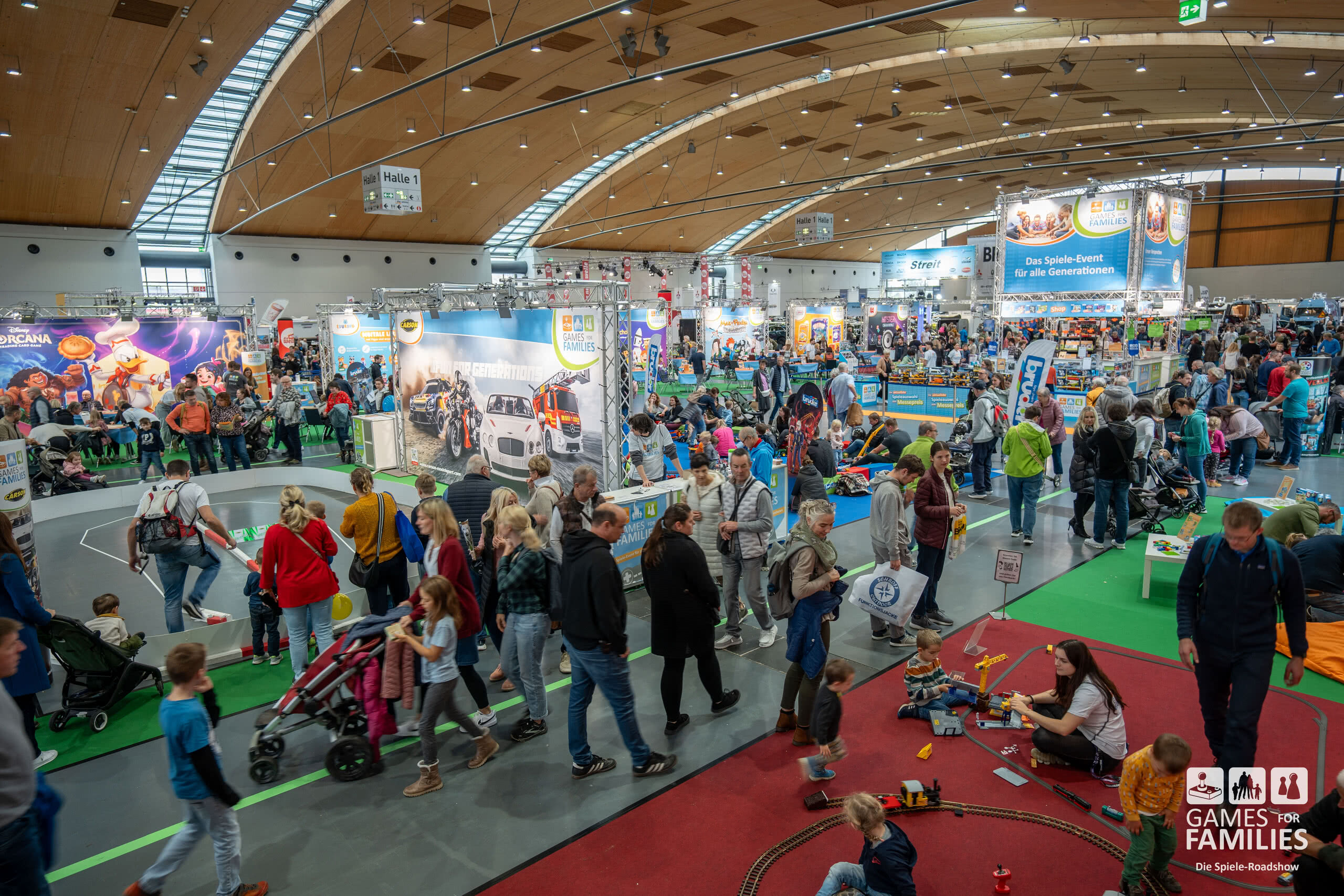 Der "Games for Families" Bereich